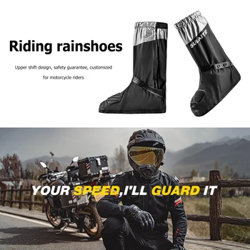 1 Pár Motocykel Dážď Boot Topánky Zahŕňa Nepremokavé Motocykel Obuv Chránič Obuv Unisex na Motorku, Bicykel