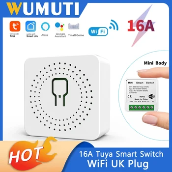 16A Tuya Mini DIY Smart Switch wifi APP remote obojsmerné ovládanie podporu Alexa domovská stránka Google