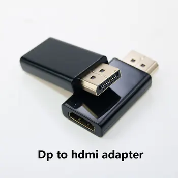 1Pcs Prenosný Display Port DP Mužov HM Žena Adaptér Adaptér Converter Pre HDTV PC Štandard HDMI žena dp pre adaptér hdmi