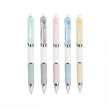 5 KS Vysokej vzhľad iny student papiernictvo prispôsobené roztomilý Macaron farba stlačte guľôčkové pero