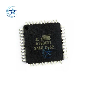 AT89S51-24AU AT89S51 IC 8 bit MCU 4KB FLASH 44TQFP Integrovaných obvodov (IC) Vložené-microcontroller