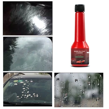 Auto Okno Rainproof Anti-fog Agent 80ml Vysokej Obohatenie Olej Film Odstraňovač Vozidla Údržby Dodávky