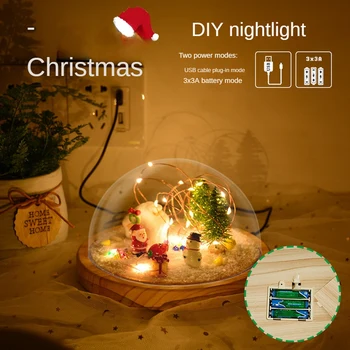 DIY Nočné Svetlo DIY Vianočné Svetlo Darčeky Pre Dievčatá, Pre Deti vo Veku 4-12 Na Narodeniny, Vianoce