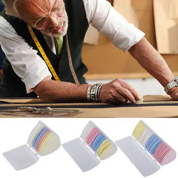 Farebné Vymazateľné Textílie Výstavné Kriedou Textílie Patchwork Značka Oblečenia Vzor Trojuholník Šitie Nástroj, Vyšívanie, Príslušenstvo