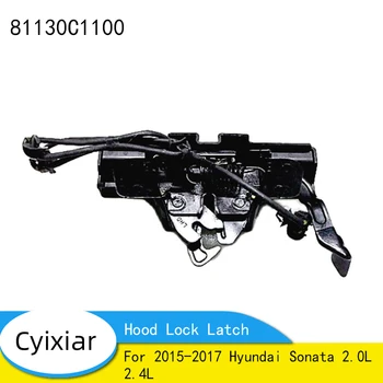 Kapota Zámok Dvierok OEM 81130C1100 pre 2015-2017 Hyundai Sonata 2.0 L 2.4 L Kryt Motora Zámok
