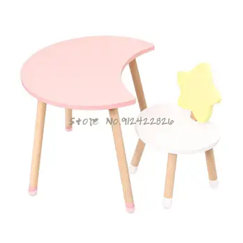 Nordic masívneho dreva detské stoly a stoličky mš tabuľka domácnosť dieťa zdvíhacie vzdelávanie tabuľka hračka stôl písací stôl