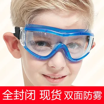 Obojstranné anti-fog okuliare pre mužov a ženy, plne uzavreté okuliare pre deti a dospelých, športové okuliare.