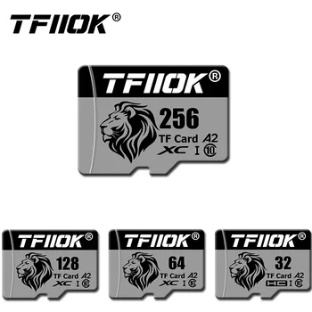 Pamäte Micro SD TF Kartu 64GB 128 gb kapacitou 256 GB SD/TF Pamäťovej Karty Flash V10 Vysokej Rýchlosti Cameracartão de memória Pre Telefón, Fotoaparát