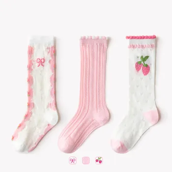 pančuchy letné módne tenké roztomilý jahoda pohodlné teľa ponožky Vianočné Pančuchy 5 Nastavenie