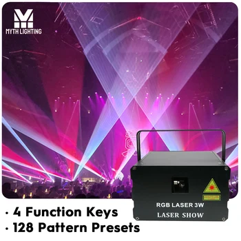 Party Laser Osvetlením Fáze Dekorácie, Projekcia, Osvetlenie Projektor Systém s ILDA DJ, Disco Club Svetlá