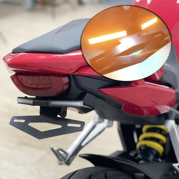 Pre HONDA CB650R CBR650R 2019-2023 Motocykel Sklopné Zadné zadné Svetlo Brzdové smerovku Integrované LED špz Držiak