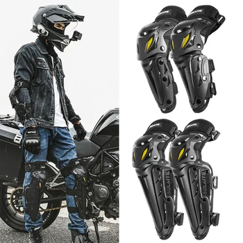Pribrala Motocykel Kolien Ochranný Výstroj pre Motocross na Koni - Koleno Stráže a Koleno Podložky Chránič Auta