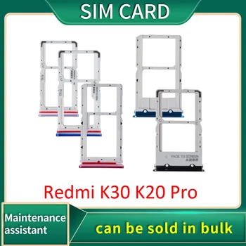 SIM zásobník Pre Xiao Redmi K30 K20 pro zásuvka na Kartu Sim Slot Adaptér, Držiak na Náhradné Diely