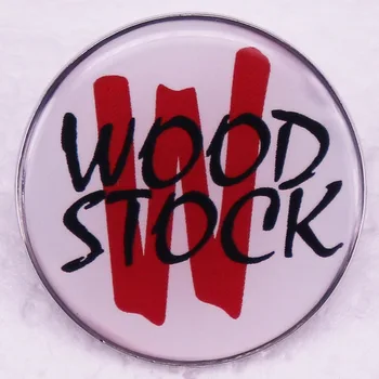 Woodstock Hudobný Festival brošňa odznak príslušenstvo