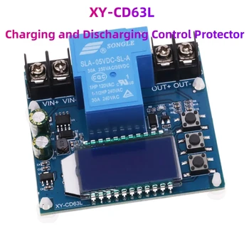 XY-CD63L 30A kontrolu nabíjania batérie modul úplné vypnutie DC napätie ochranu podľa napätie napájania, strata chránič 6-60V