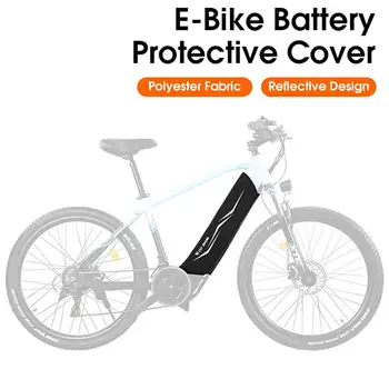 ZÁPAD CYKLISTIKA Anti-Scratch Klince Batérie Bag Anti-UV Upevnenia Pásky Klince Kryt Batérie Prípade Elektrický Bicykel Príslušenstvo