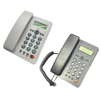 Šnúrový Telefón pre Home/Office/Hotel Pozemné Telefón s Odposluch Volajúceho