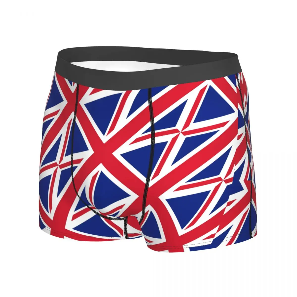 Britské Vlajky Bielizeň Príznak Tlač Puzdro Hot Predaj Batožinového Priestoru Vlastné Šortky, Nohavičky Priedušná Mužov Spodky Veľké Veľkosť