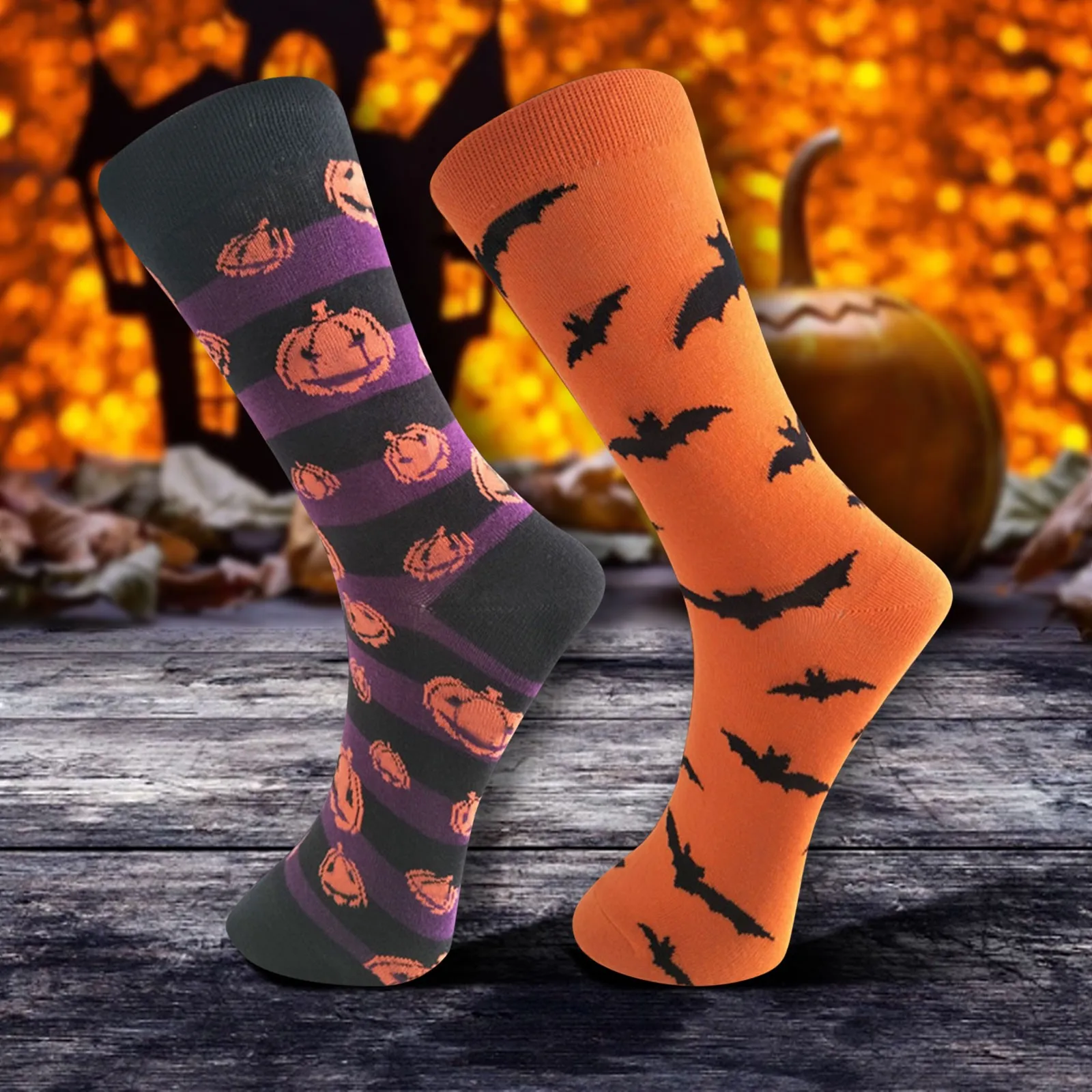 Halloween Cartoon Bavlna Polovice Trubice Ponožky S Osobnosť Potu Absorpciu A Priedušné Ponožky Retro 8 Ponožky Nízky Rez Tenké Ponožky
