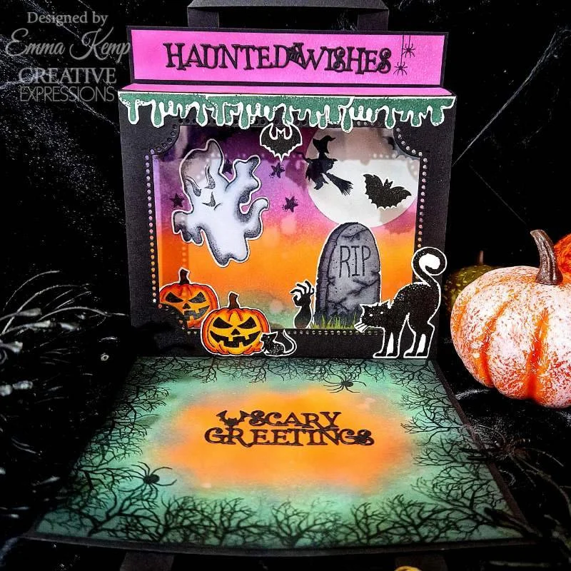 Nový Príchod Halloween Ghost Pozdrav Transparentné Pečiatky DIY Scrapbooking Dodávky Papiera Karty Dekorácie Album Ručné Pečiatky