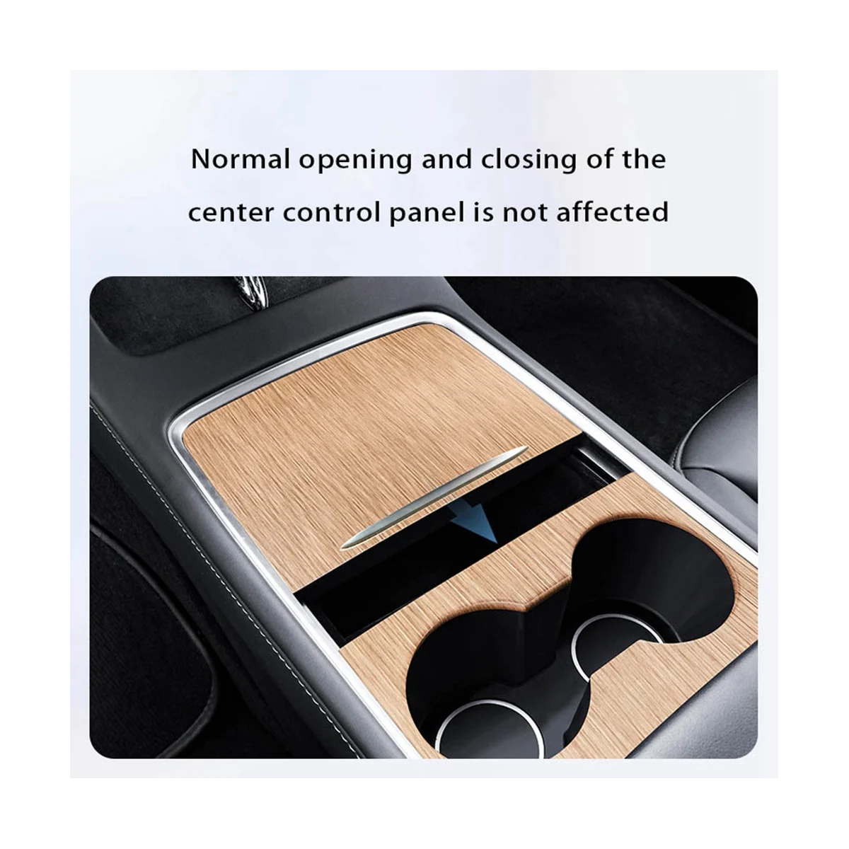 Pre Tesla Model 3 Y Strede Panelu Dekoratívne Samolepky Interiéru Carbon Fiber Vzor
