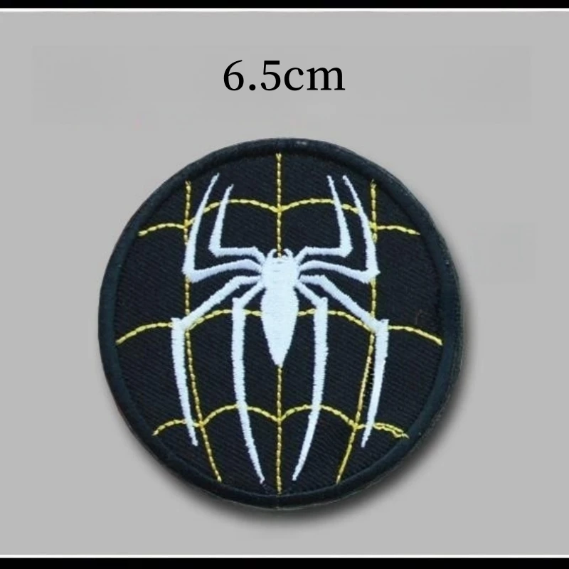 Spider Výšivky Háku&slučky Škvrny na Oblečení Spider Morálku Odznak Taktické Remienok Batoh Dekorácie-Nálepky