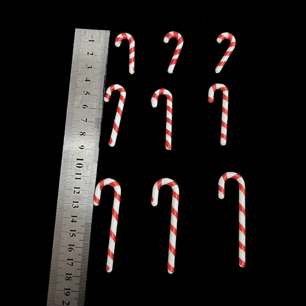 Vianočný Strom Dekorácie 20PCS Mini Candy Cane Vianoce Prívesok DIY Domova Veselé Vianoce Deti Hračka 2024 Nový Rok Navidad