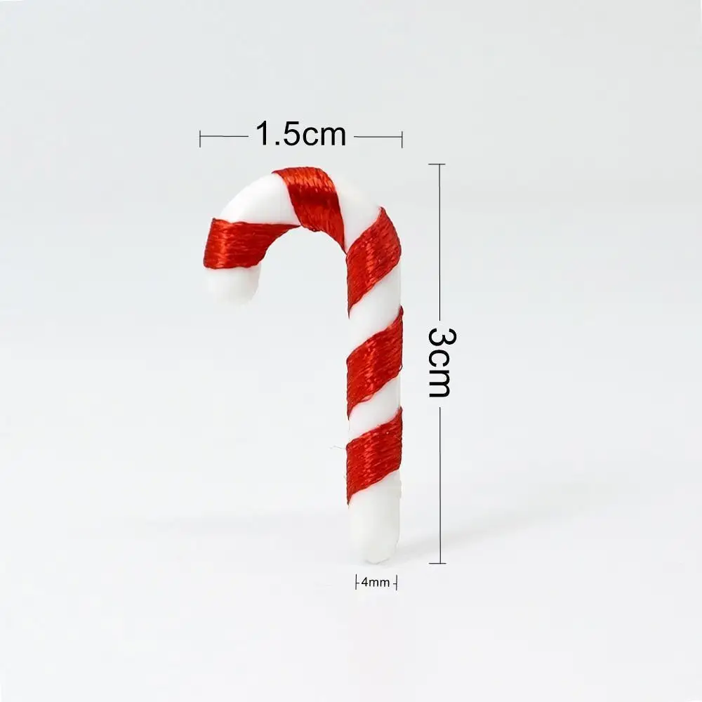 Vianočný Strom Dekorácie 20PCS Mini Candy Cane Vianoce Prívesok DIY Domova Veselé Vianoce Deti Hračka 2024 Nový Rok Navidad