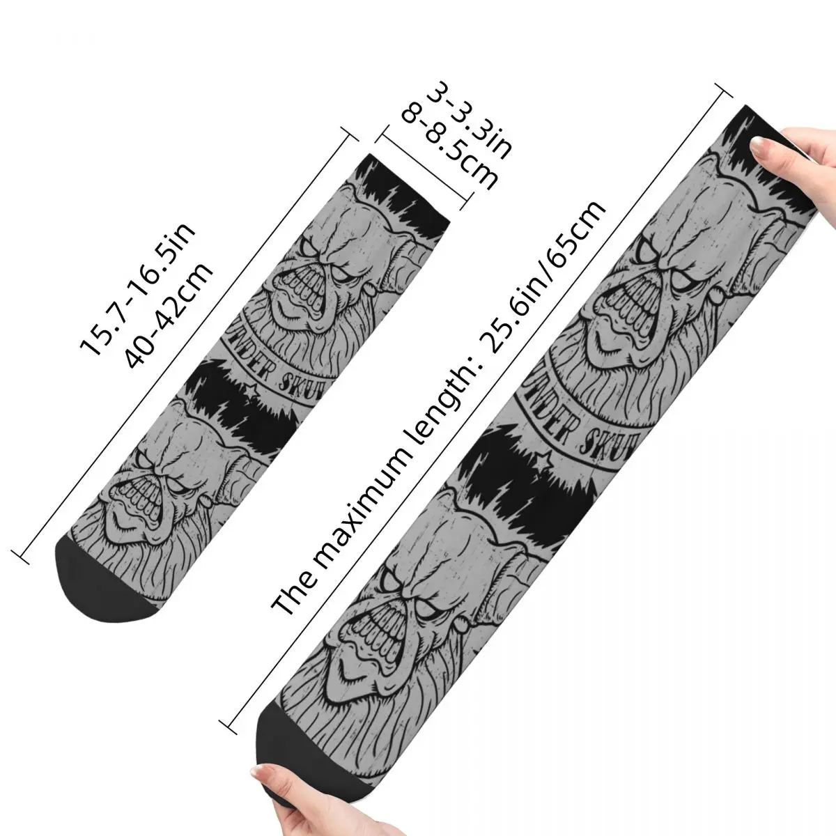 Vtipné Blázon kompresie THUNDER LEBKY Ponožky pre Mužov Hip Hop Harajuku Duel Príšery Japonského Karty Anime Bezšvíkové Chlapci Posádky Ponožky